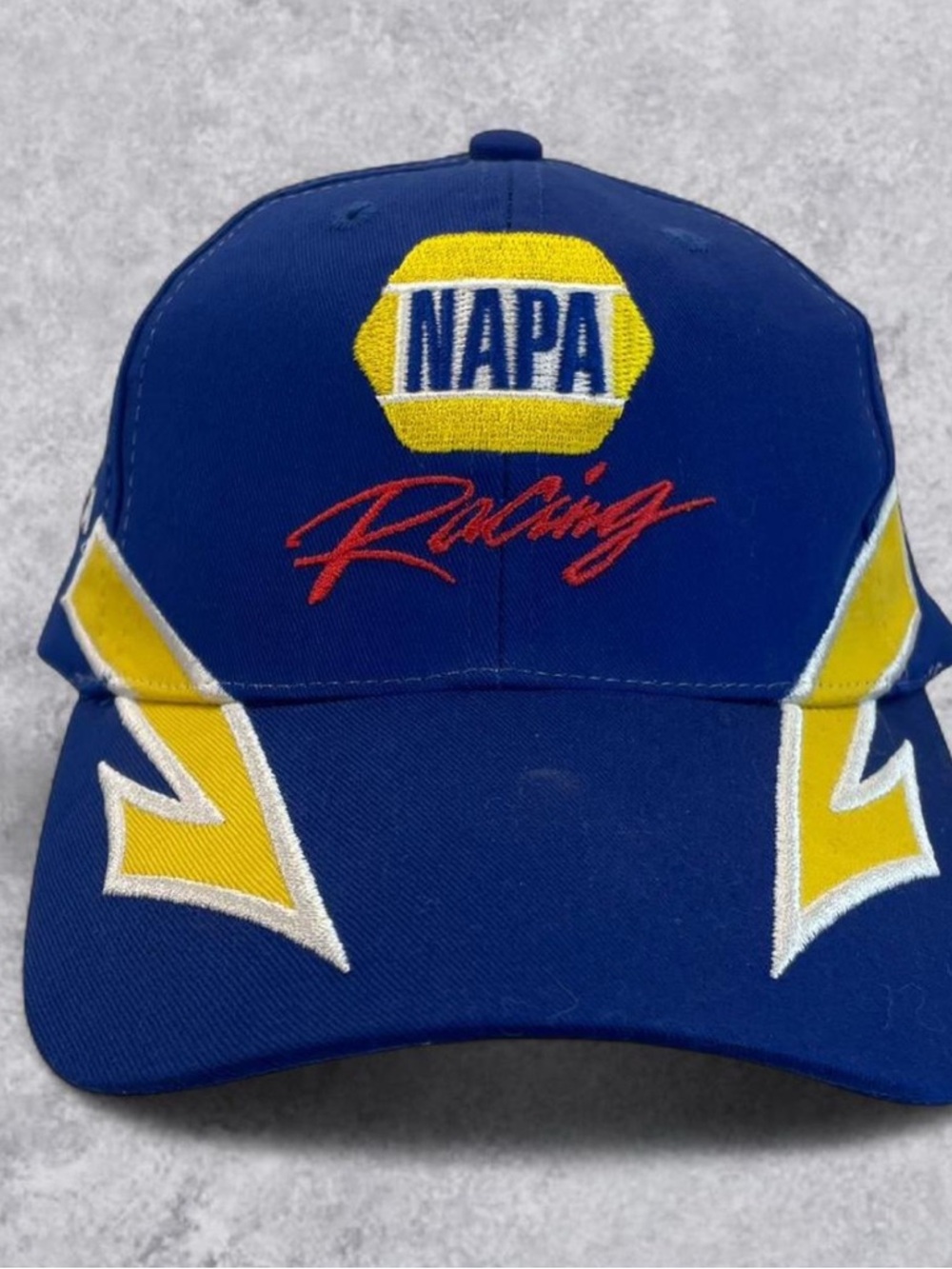NAPA Racing Vintage Michael Waltrip 55 Snapback Hat NASCAR Cap Blue New